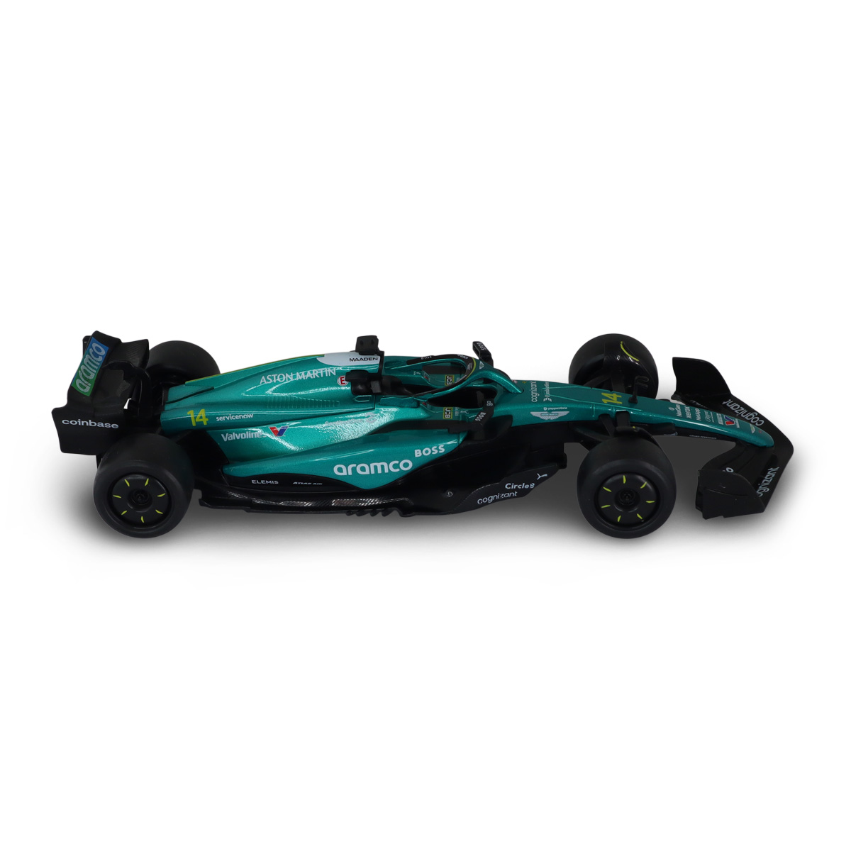 Автомодель Techno Drive Aston Martin F1 2024 металева 1:24 Бірюзова — превʼю 12