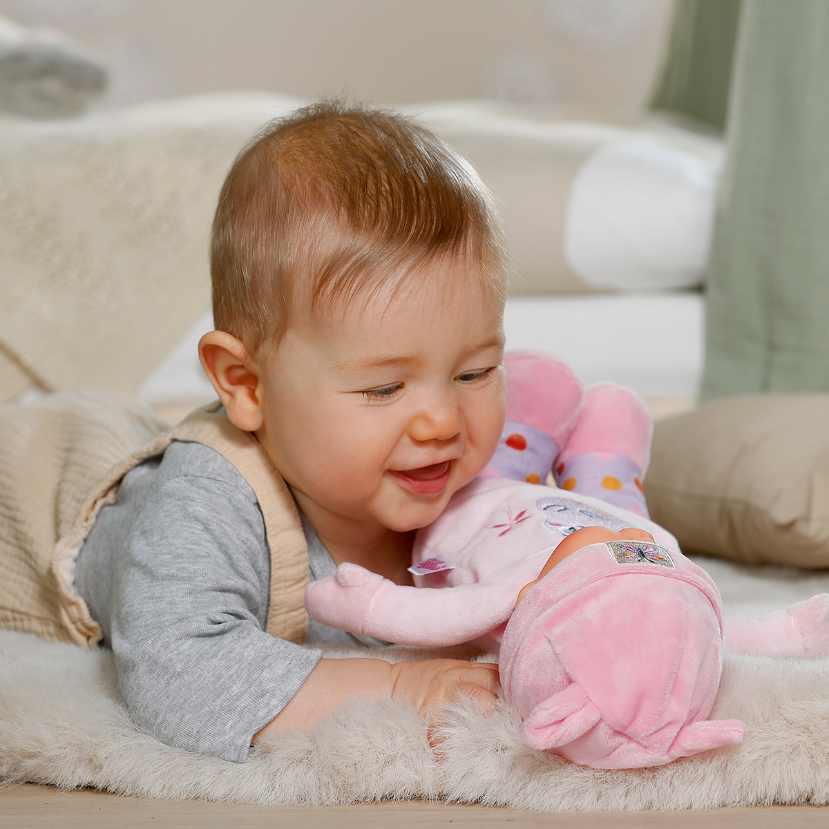 Лялька Baby Born For Babies Солодке малятко 30 см Рожева — превʼю 8