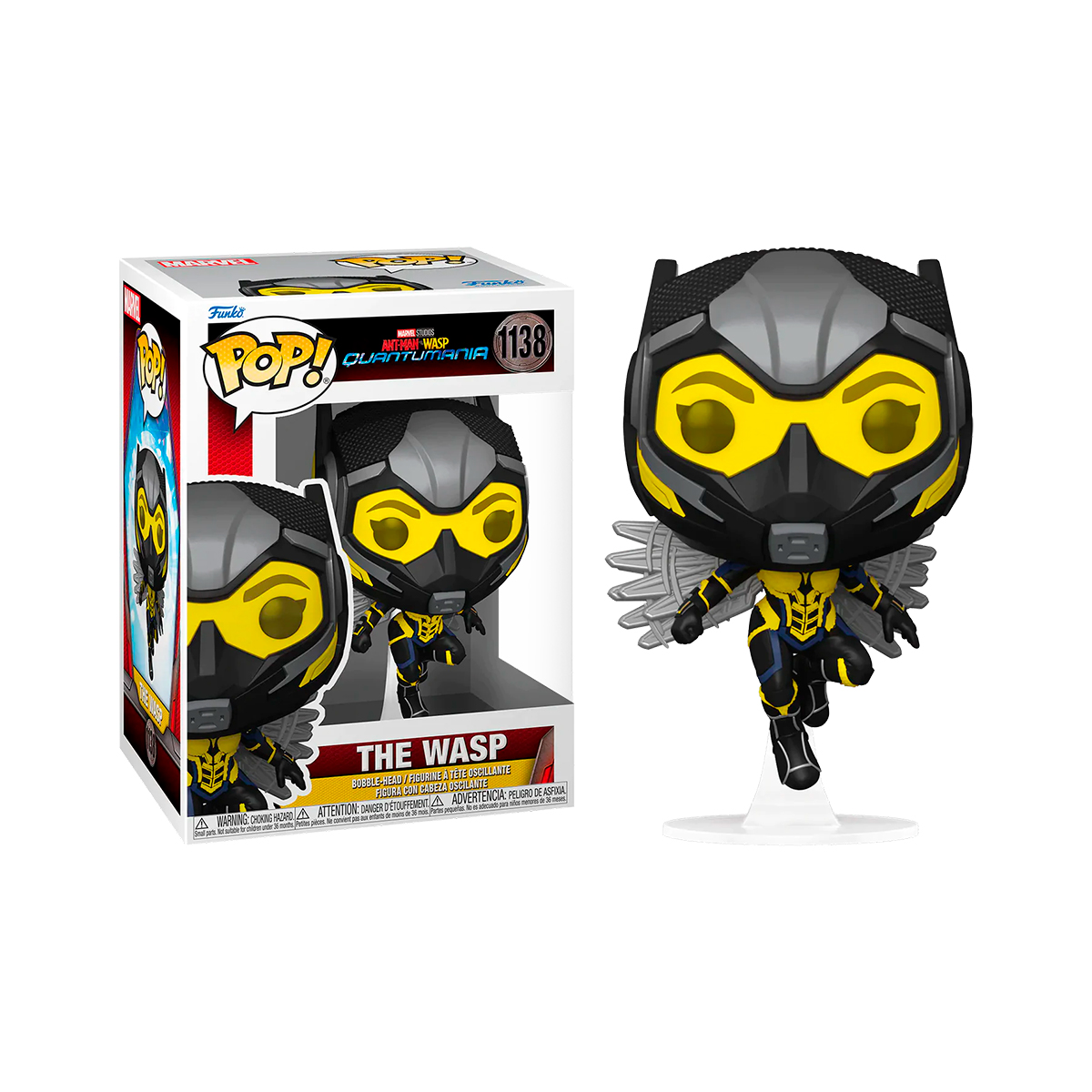 Колекційна фігурка Funko Pop Ant-Man and the Wasp - The Wasp - Оса — превʼю 2