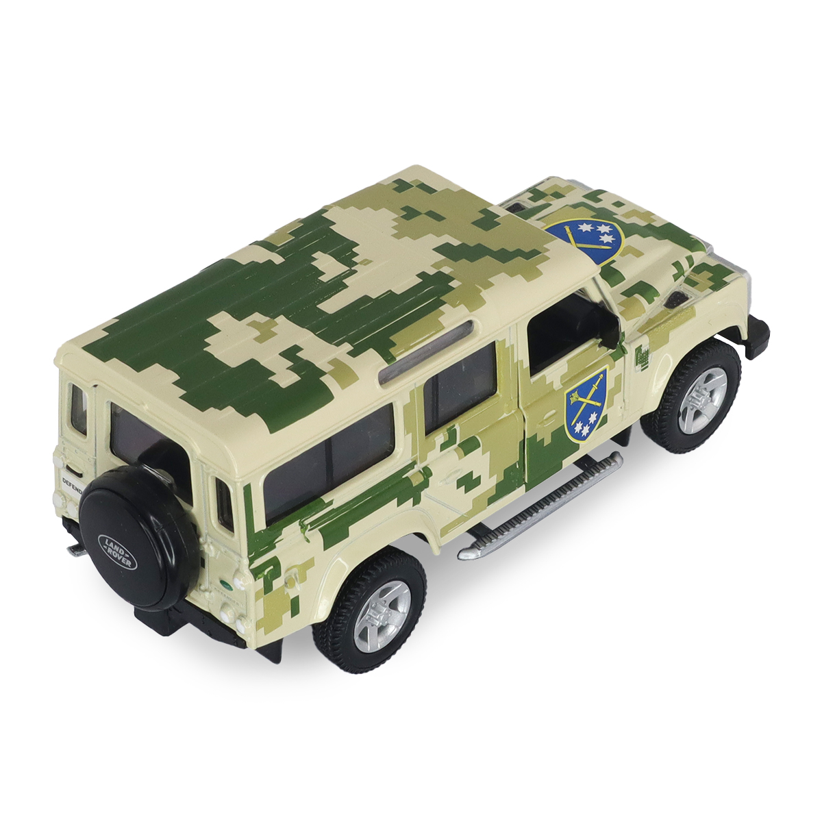 Колекційна автомодель Land Rover Defender ОК Схід серії Шеврони Героїв 1:32 металева — превʼю 12