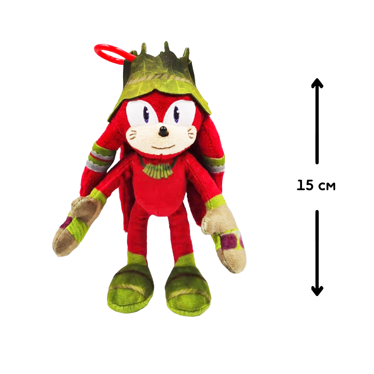 М'яка іграшка Sonic Prime – Наклз (Knuckles) – 15 см — превʼю 2