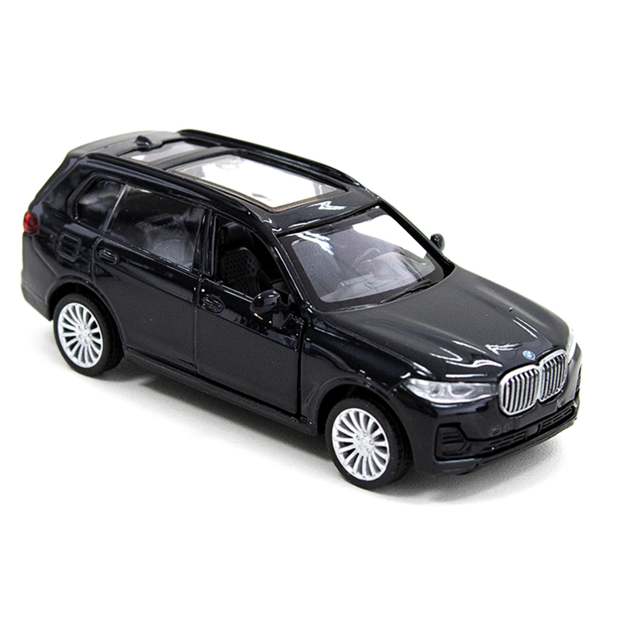 Автомодель BMW X7 Techno Drive металева Чорна — превʼю 10