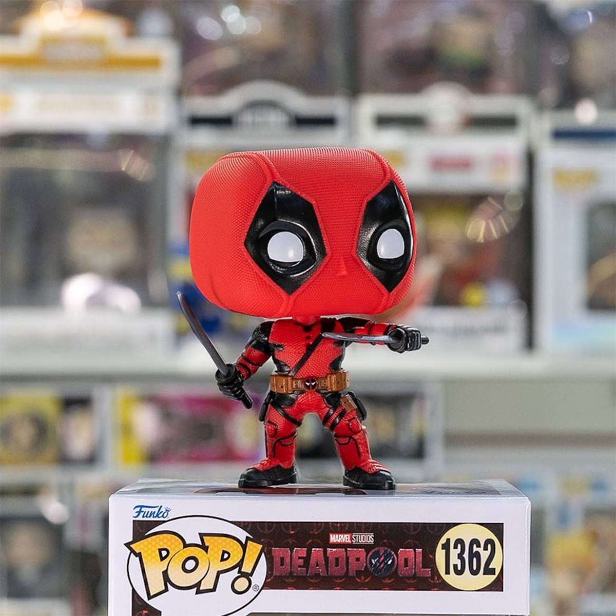 Ігрова фігурка Колекційна - Deadpool 3 Дедпул Funko POP Кіно персонаж Червоний — превʼю 3