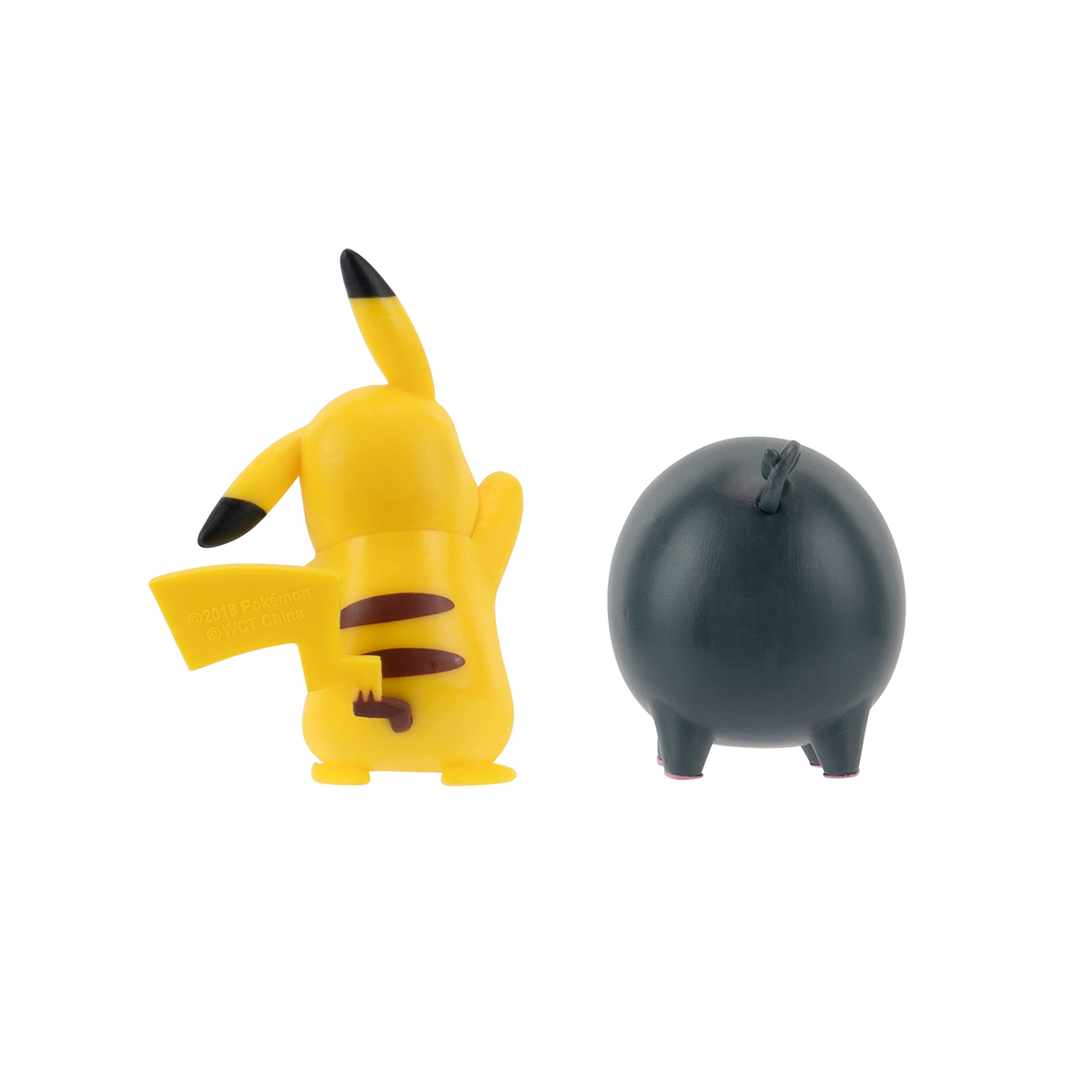 Набір ігрових фігурок Pokemon Пікачу та Лечонк 5 см 2 шт — превʼю 4