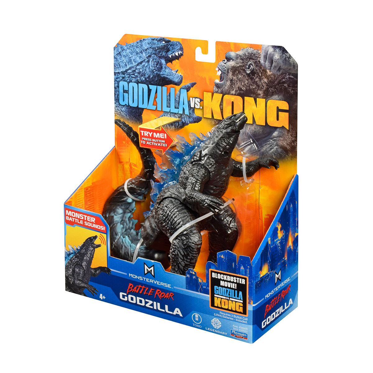 Фігурка Godzilla vs. Kong Конг делюкс 17 см зі звуковими ефектами — превʼю 5