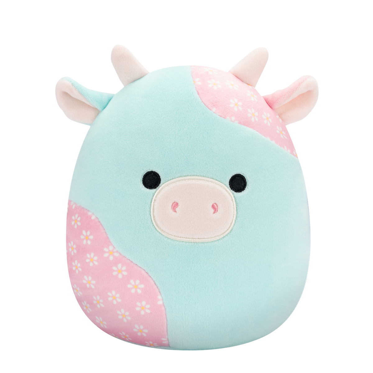 М'яка іграшка Squishmallows – М'ятна пастельна корівка (Mint Cow) – 19 см — превʼю 1