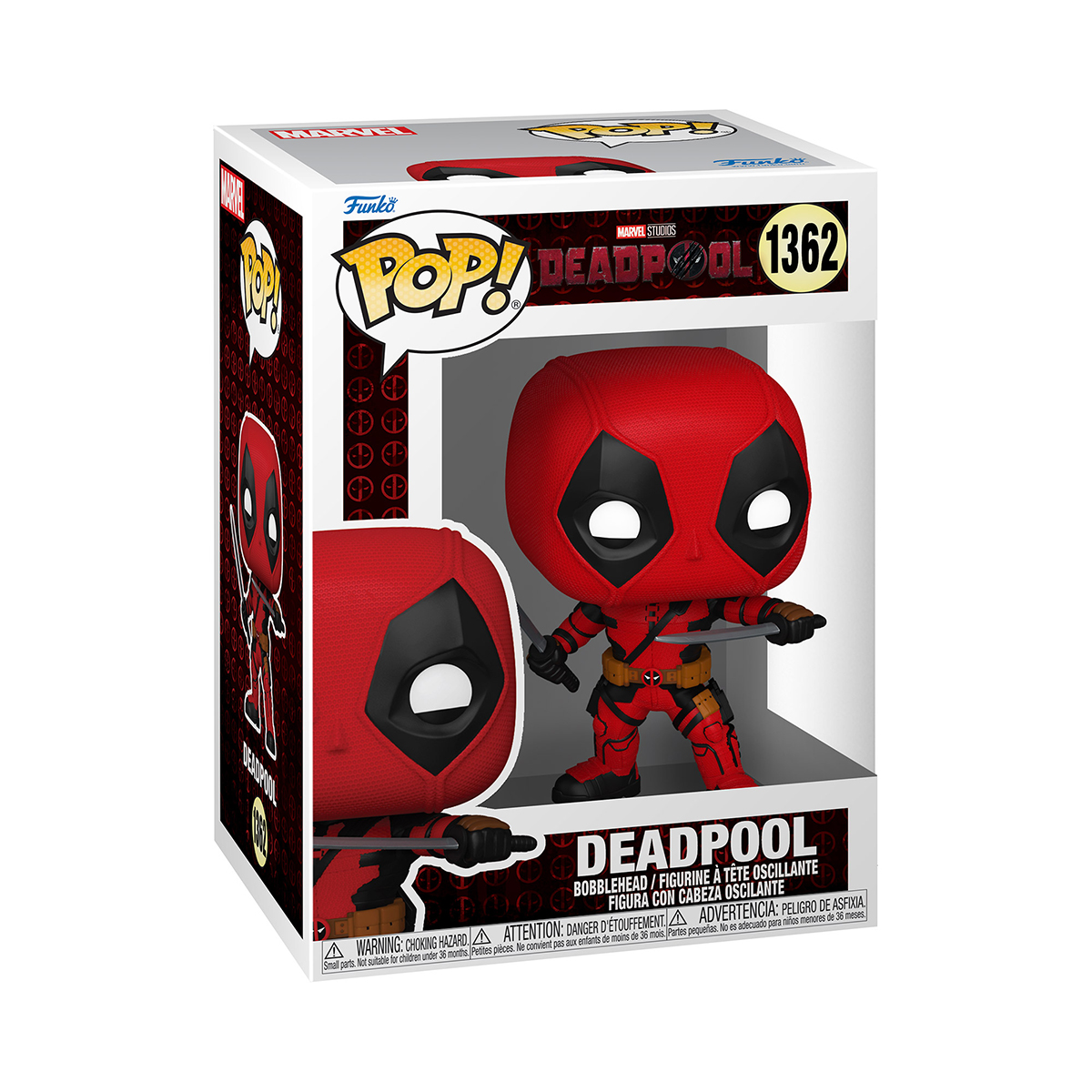 Ігрова фігурка Колекційна - Deadpool 3 Дедпул Funko POP Кіно персонаж Червоний