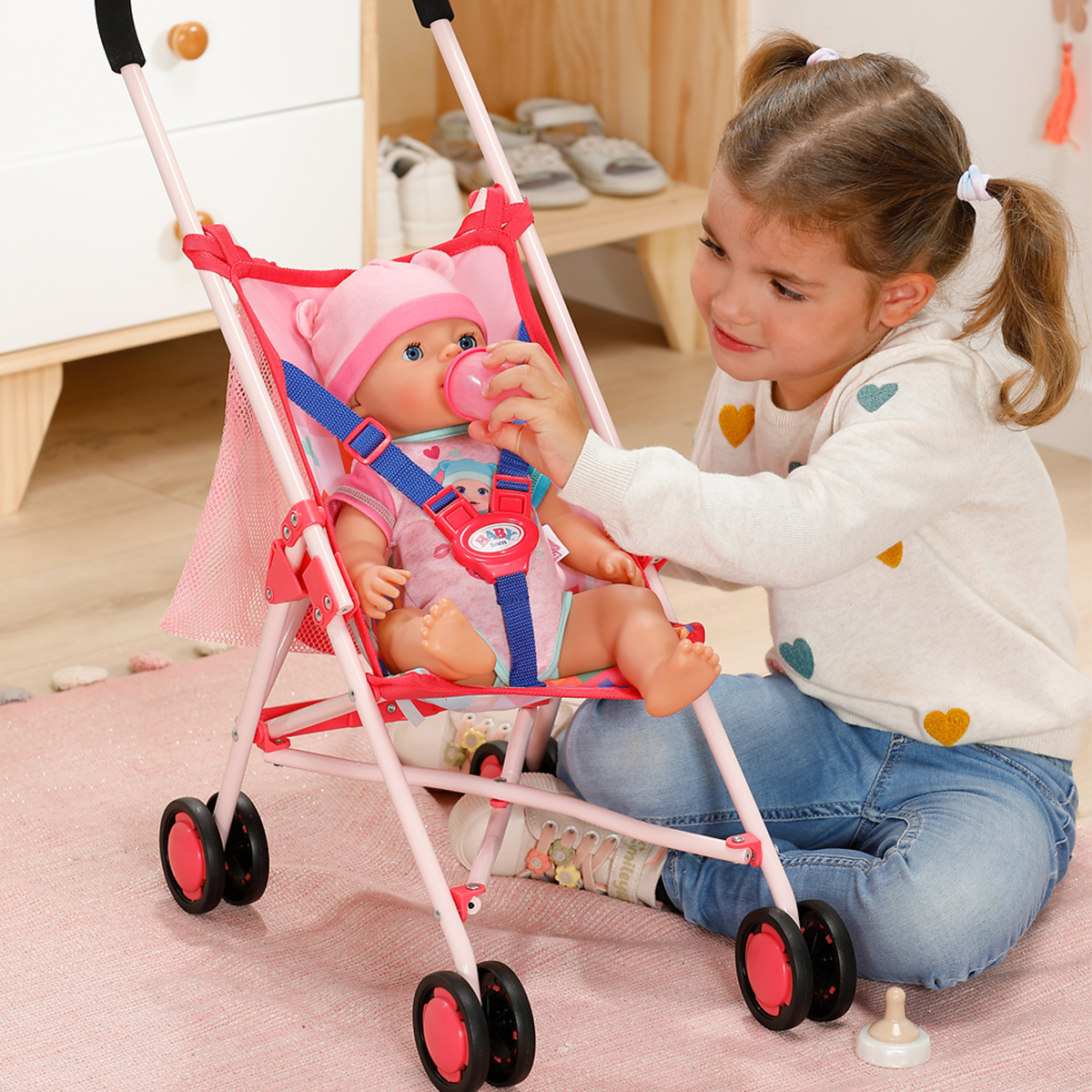 Візочок для ляльки Baby Born Яскраве місто 63 см для ляльок до 46 см — превʼю 6