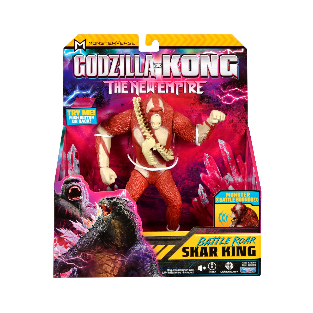 Фігурка Godzilla x Kong Скар Кінг 18 см зі звуком — превʼю 5