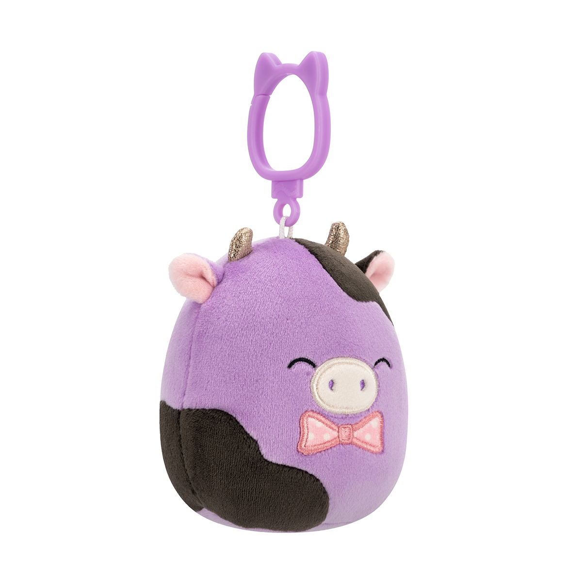 М'яка іграшка на кліпсі Squishmallows – Корівка Олексі (Cow Alexie) — превʼю 6