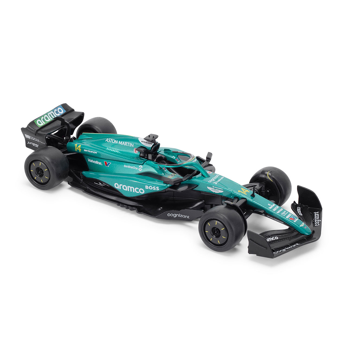 Автомодель Techno Drive Aston Martin F1 2024 металева 1:24 Бірюзова — превʼю 8