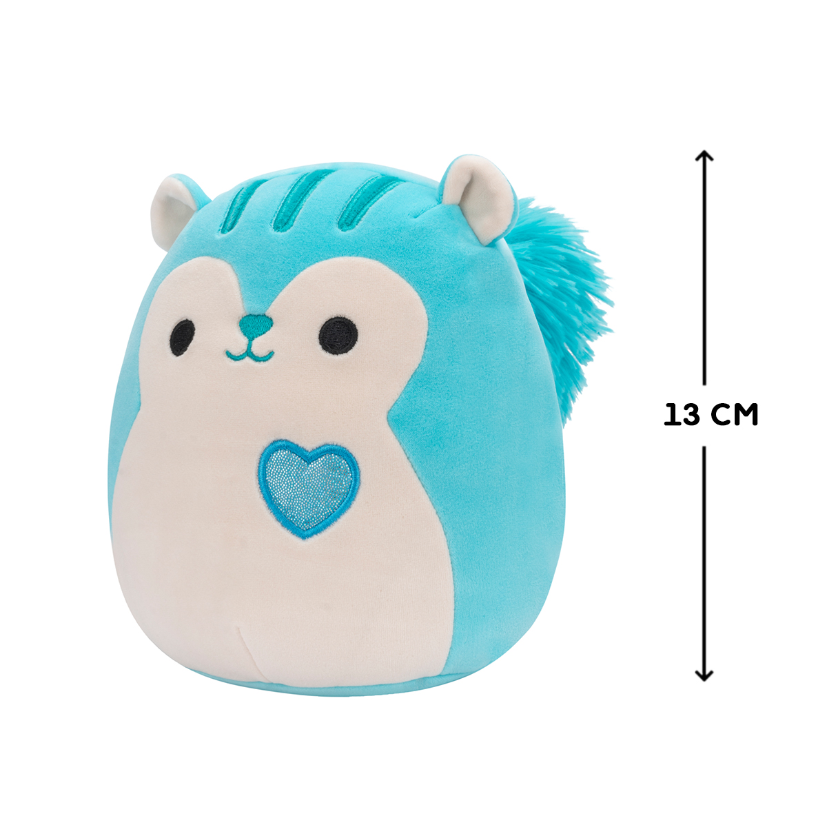 М'яка іграшка Squishmallows — Білка Сантьяго (Santiago the Squirrel) — 13 см — превʼю 2