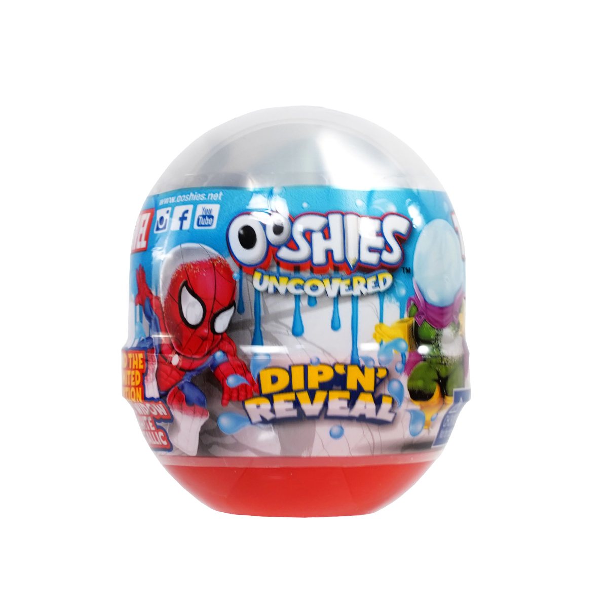 Фігурка-сюрприз Marvel Ooshies у капсулі 4,5 см — превʼю 1