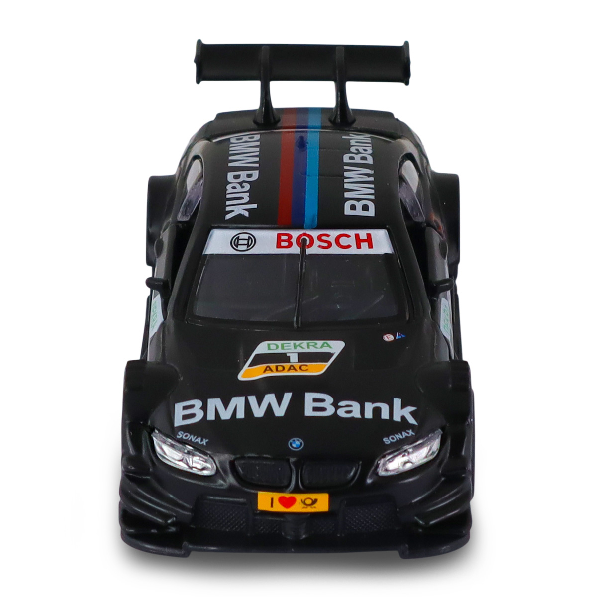Автомодель BMW M3 DTM Techno Drive 1:42 Чорна металева — превʼю 14