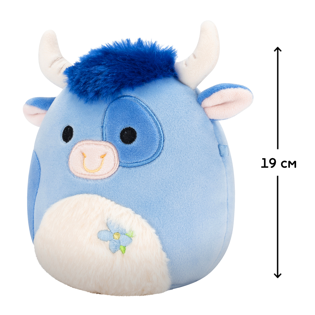 М'яка іграшка Squishmallows – Бик Бермайє (Bermay) – 19 см — превʼю 2