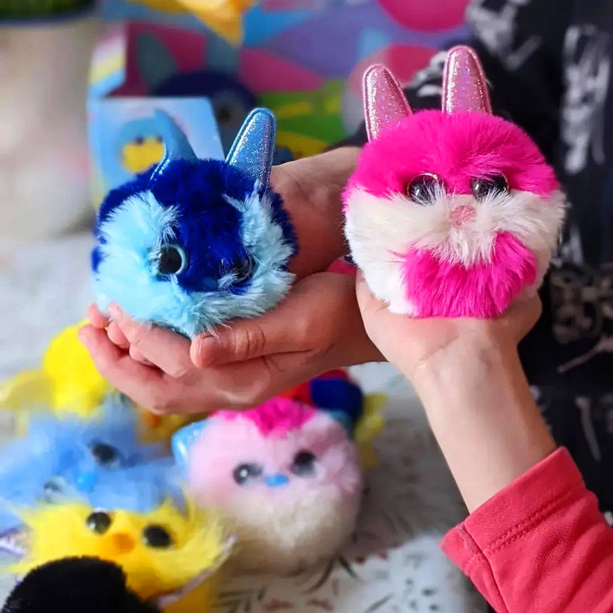 М'яка іграшка-сюрприз Зайчики та пташки – Bunny and Bird – 15 см — превʼю 3