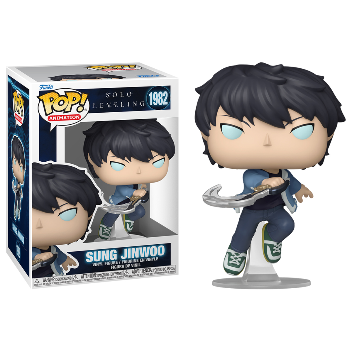 Колекційна ігрова фігурка Funko POP - Сонг Джіну - Solo Leveling Sung Jinwoo — превʼю 3
