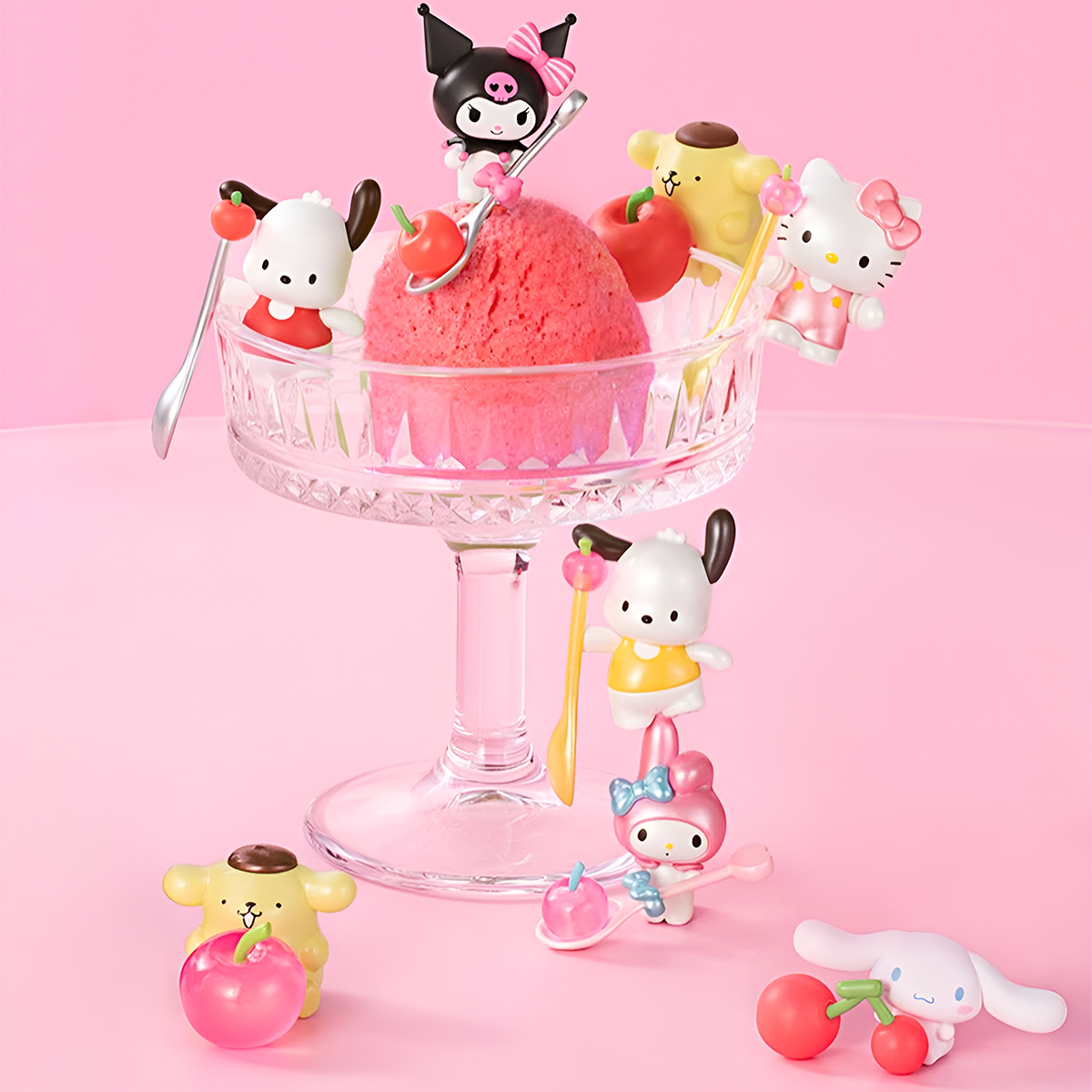 Фігурка-сюрприз Pop Top – Hello Kitty та друзі – 3 см – Вишеньки — превʼю 5