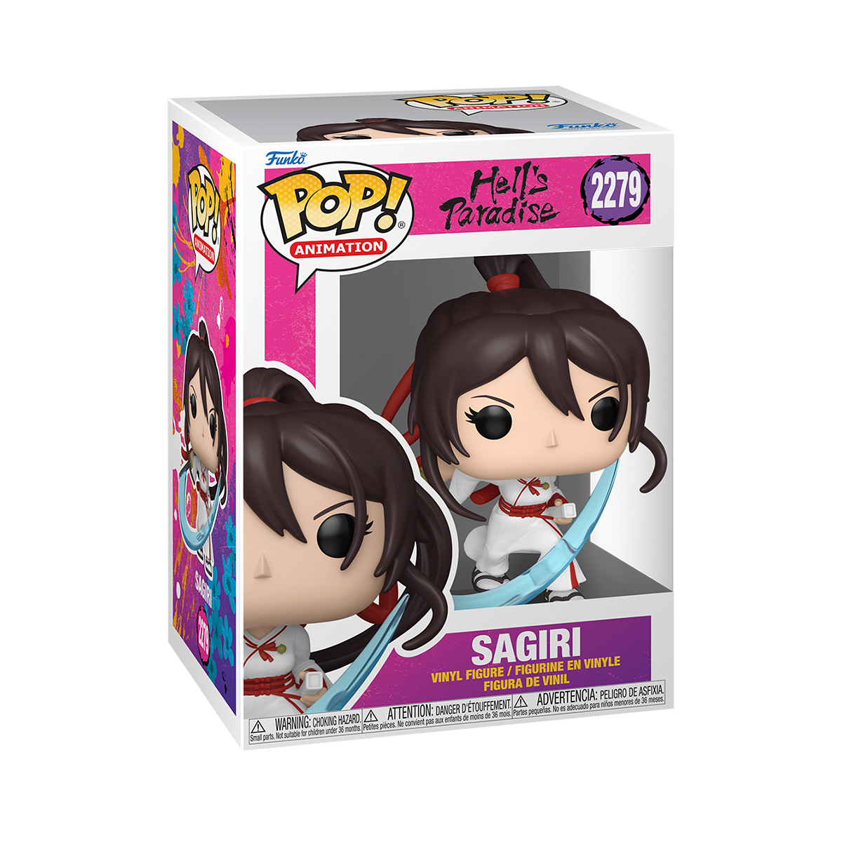 Колекційна ігрова фігурка Funko POP Пекельний рай - Саґірі Hell's Paradise — превʼю 1