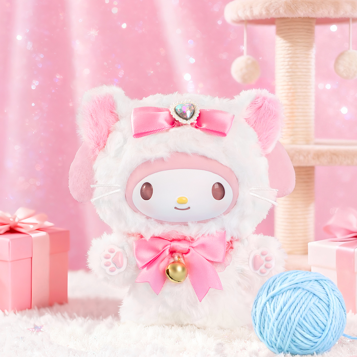 М'яка іграшка-сюрприз Pop Top Sanrio – Мрія з бантиком (Dreamy with Bow) — превʼю 7