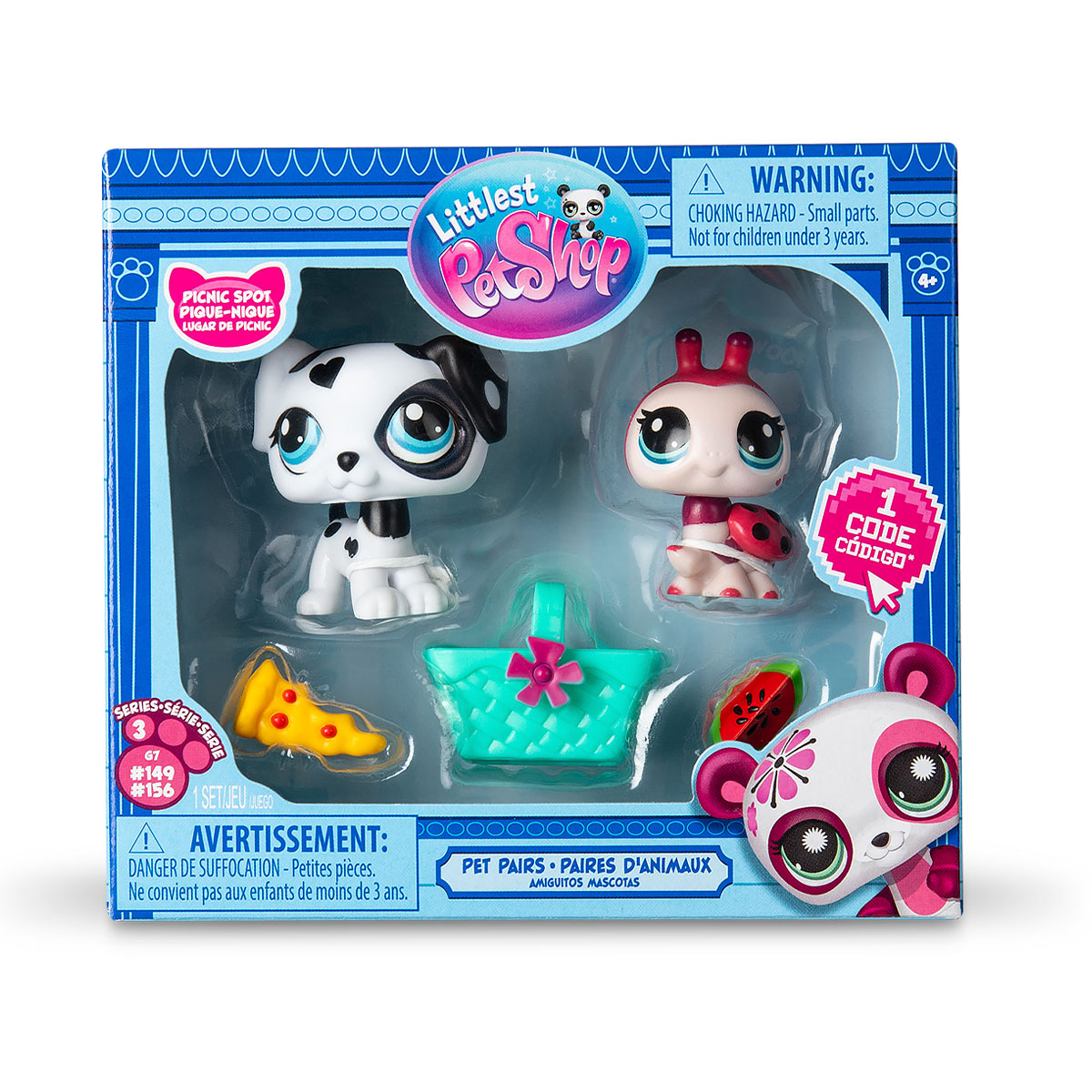 Ігровий набір дитячий Littlest Pet Shop Милий пікнік з фігурками Hasbro