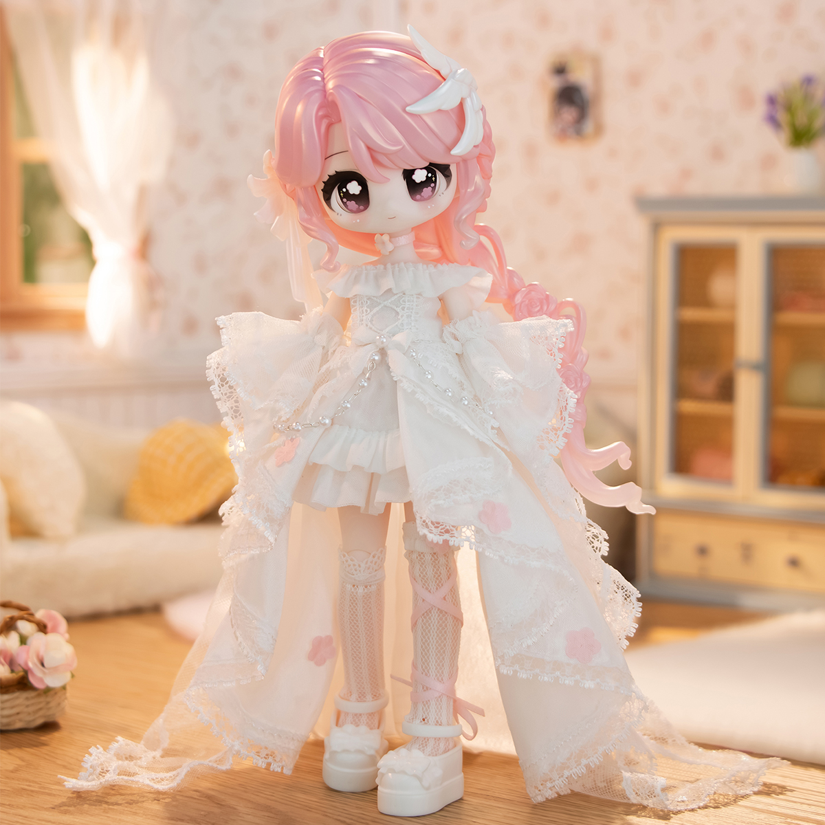 Шарнірна лялька BJD POP TOP JOTOYS Ключик щастя 17 см з аксесуарами — превʼю 11