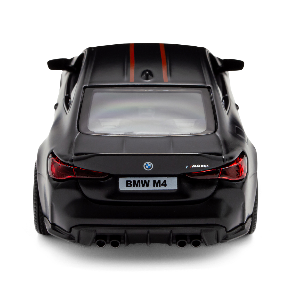 Автомодель BMW M4 CSL 2023 Techno Drive 1:38 металева Чорна — превʼю 10