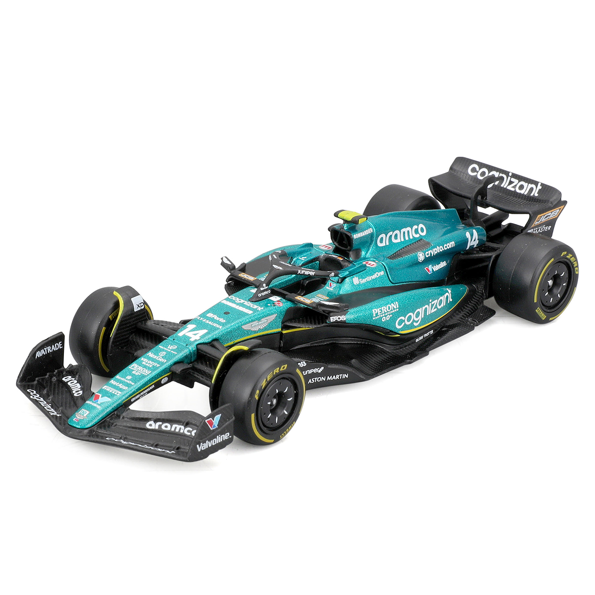 Автомодель Bburago Aston Martin AMR23 2023 1:43 — превʼю 4