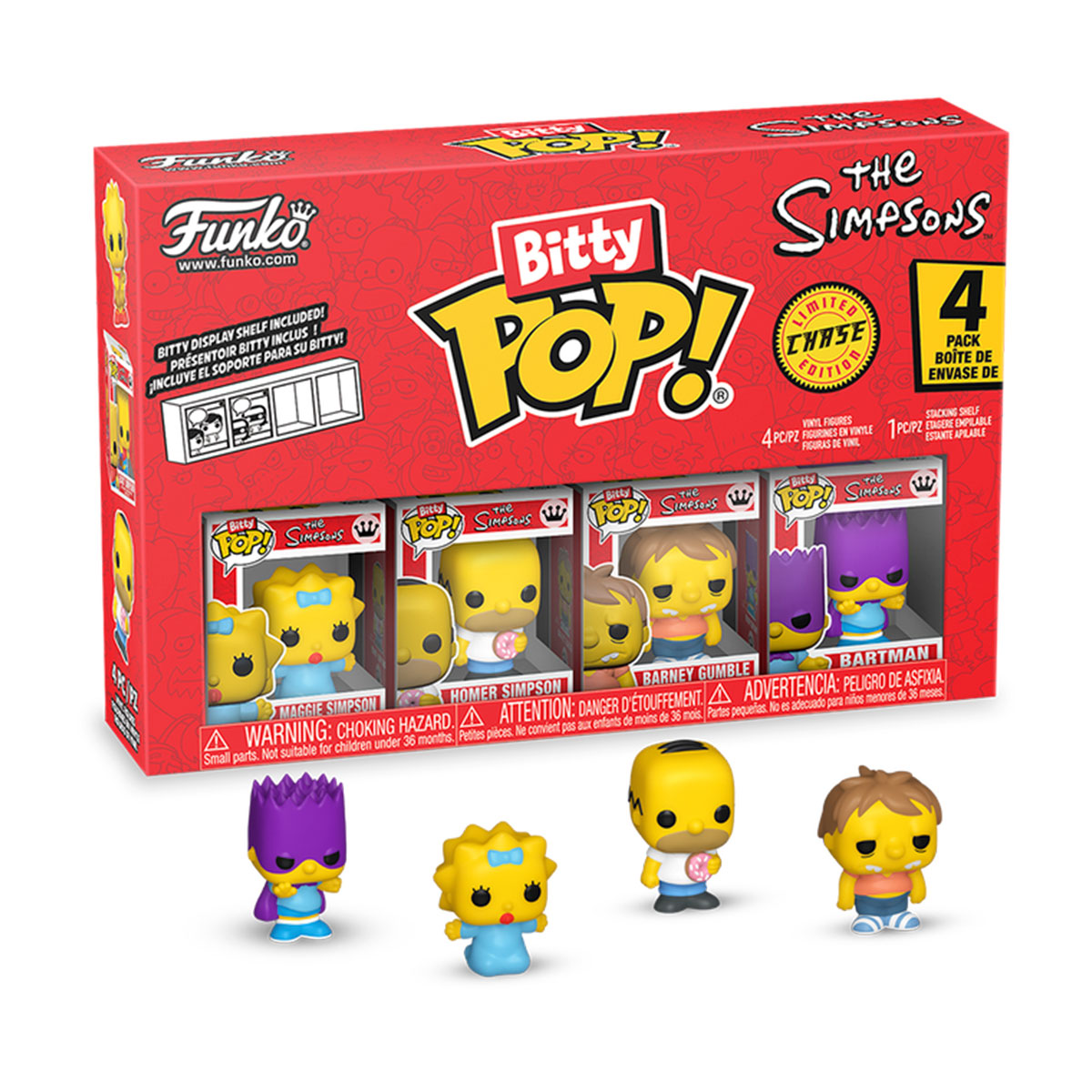Фігурка Funko Bitty Pop — Меґґі Сімпсон (Maggie Simpson) — 2,5 см в асортименті — превʼю 1