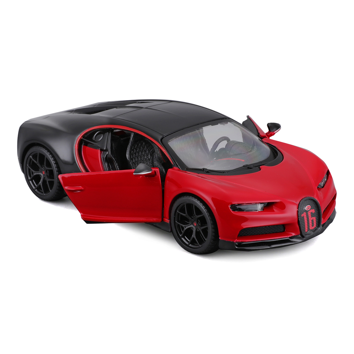 Автомодель Bburago Bugatti Chiron Sport 1:32 металева — превʼю 5