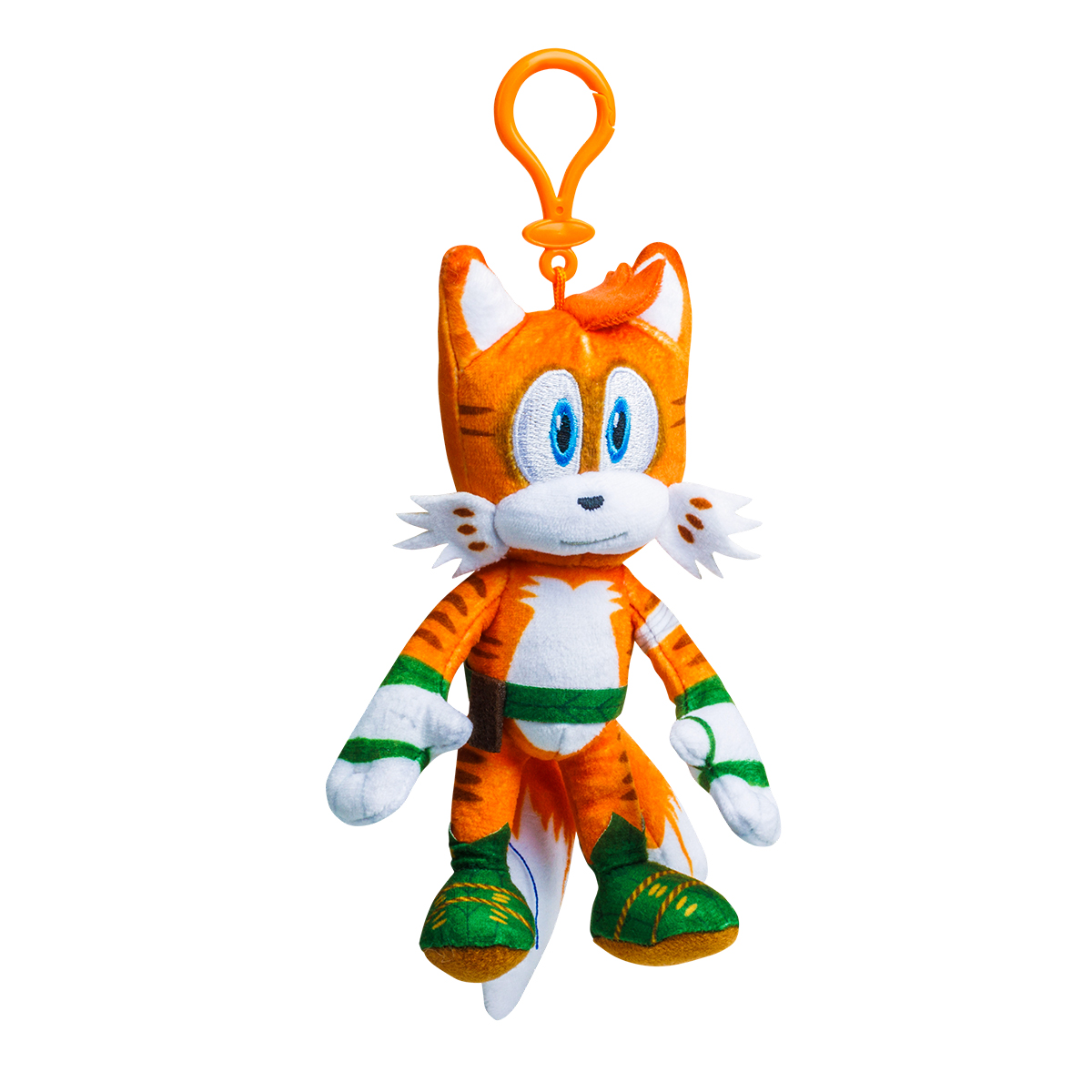 М'яка іграшка Sonic Prime – Тейлз (Tails) – на кліпсі — превʼю 1