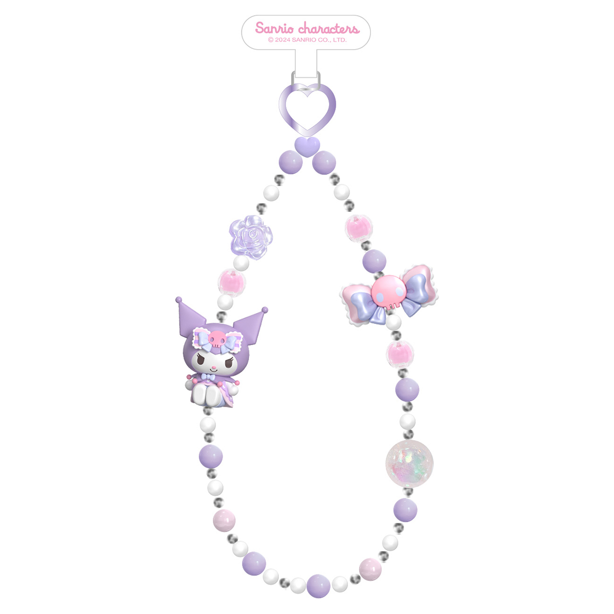 Ланцюжок для телефону Pop Top Hello Kitty та друзі Рожевий-Білий 18 см — превʼю 4