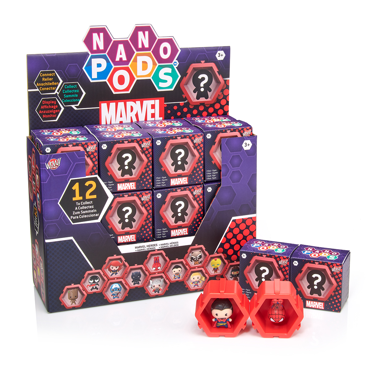 Колекційна фігурка Nano Pods Marvel 4 5 см — превʼю 7