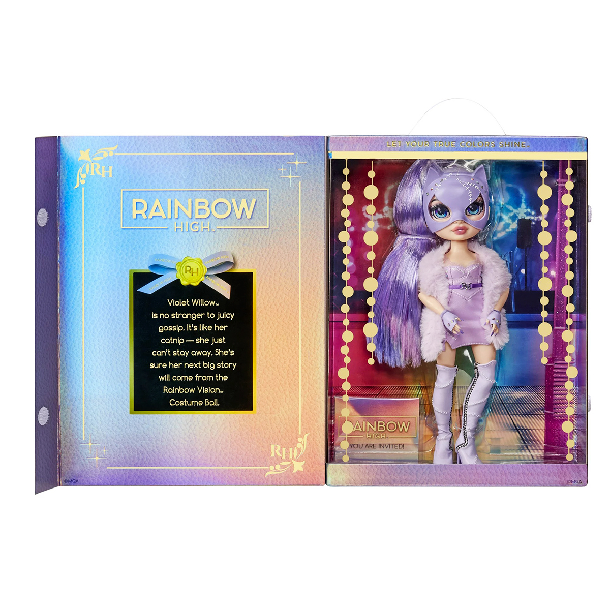 Лялька RAINBOW HIGH серії Маскарад- Вайолет Віллоу — превʼю 5
