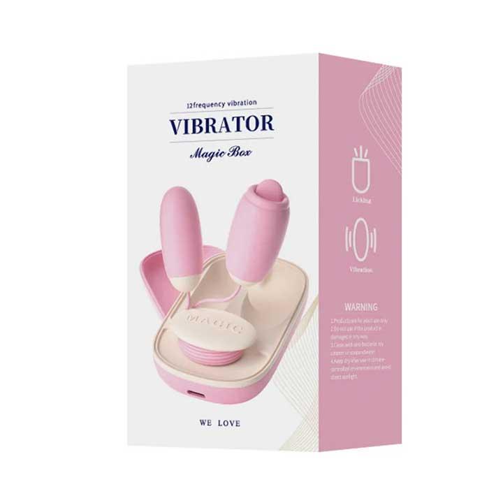 Подвійне віброяйце з мовою Laile Magic Box USB 20 режимів — Вібратори