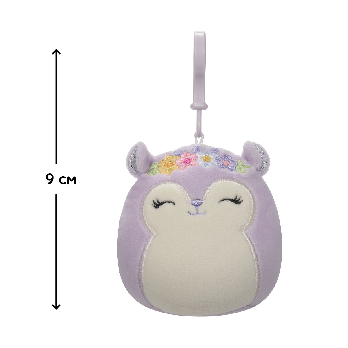 М'яка іграшка Squishmallows — Білка Сідні (Sidney) — 9 см — превʼю 2