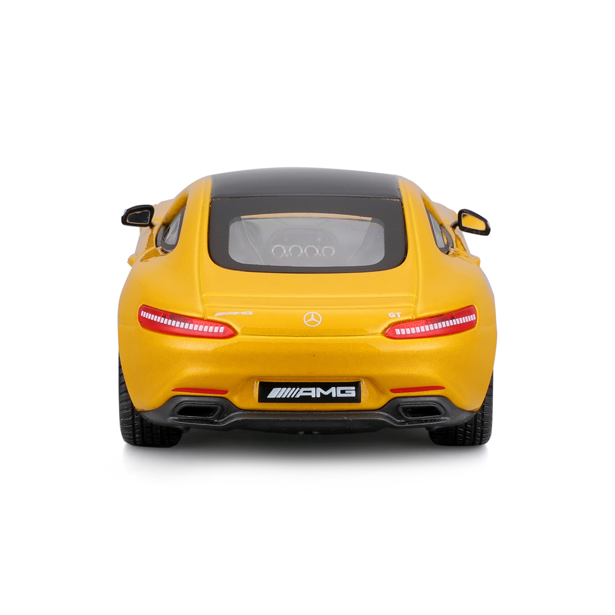Автомодель Mercedes-AMG GT Bburago 1:32 металева Жовта — превʼю 3