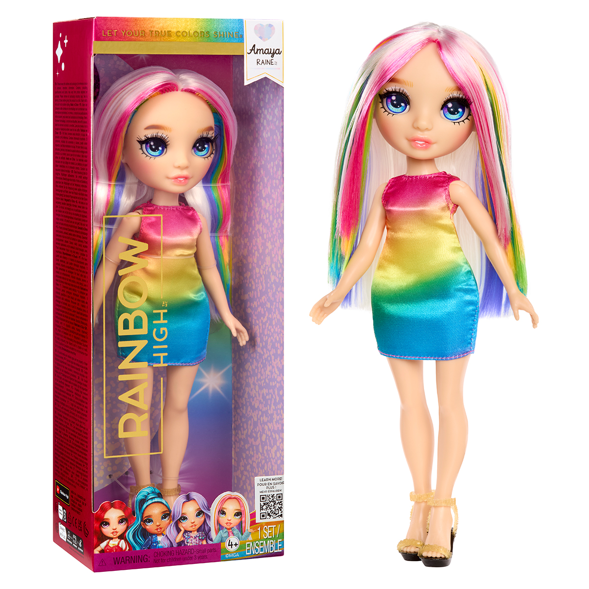 Лялька Rainbow High серії ОРР - Амая — превʼю 1