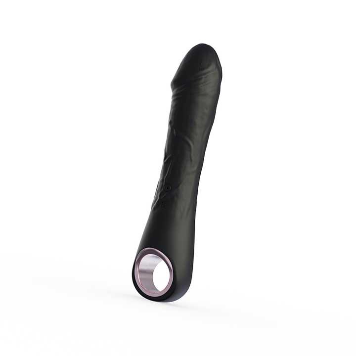 Вібратор для стимуляції точки G Lastic Nyx USB силіконовий 14 см Чорний