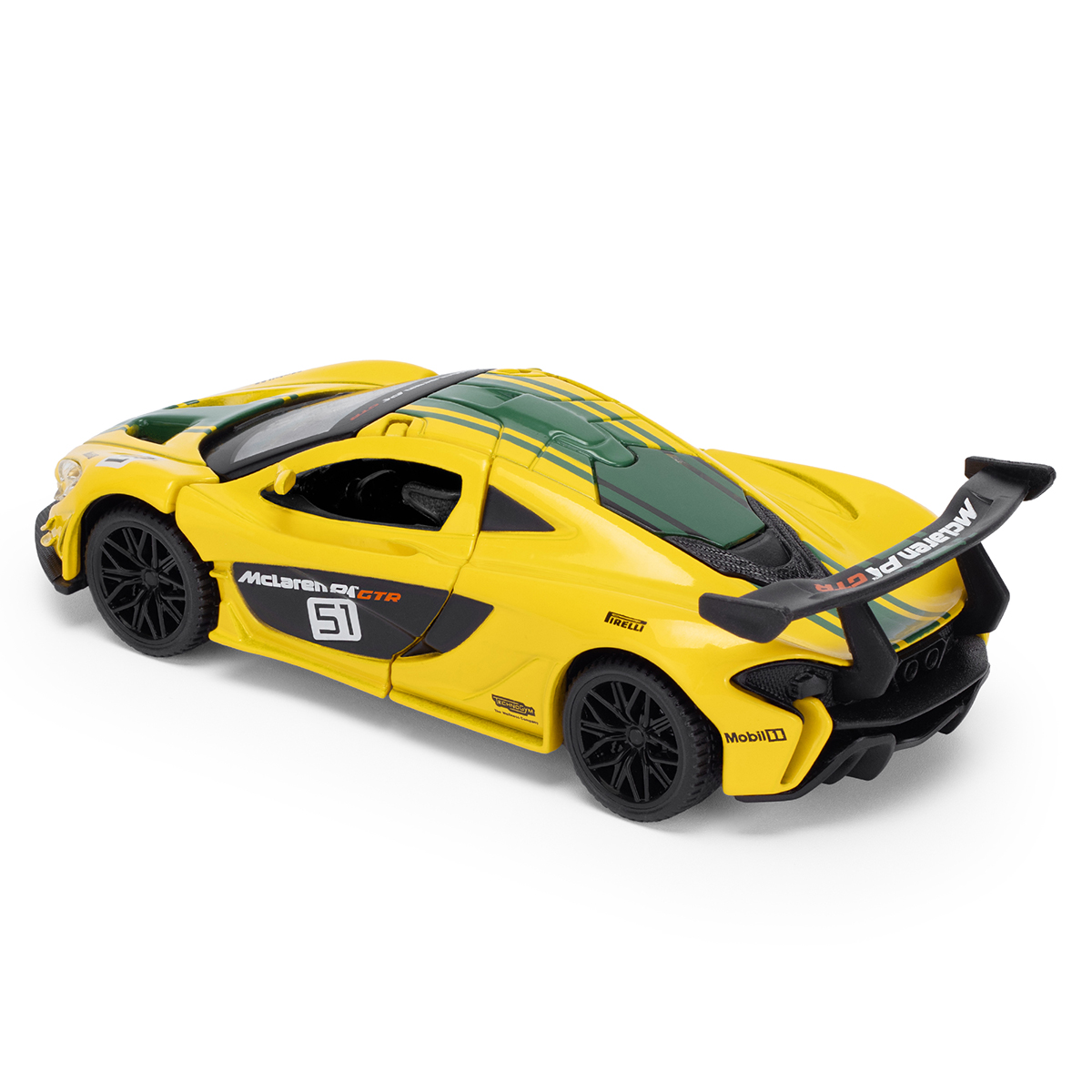 Автомодель McLaren P1 Techno Drive 1:24 Жовта — превʼю 9