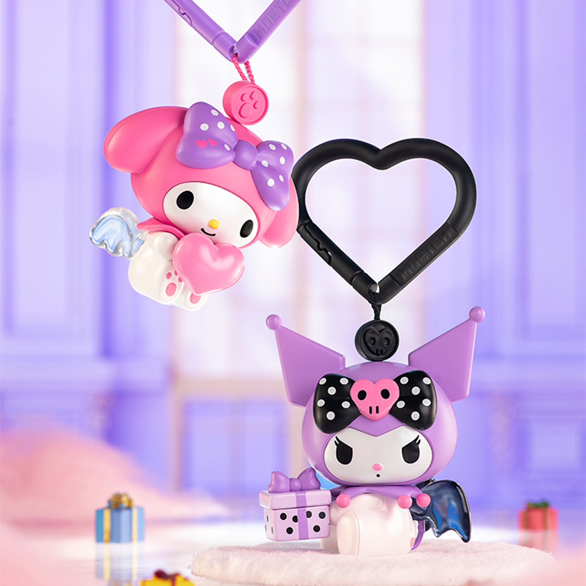 Механічна іграшка Sanrio Pop Top – Kuromi & My Melody – 8 см — превʼю 8