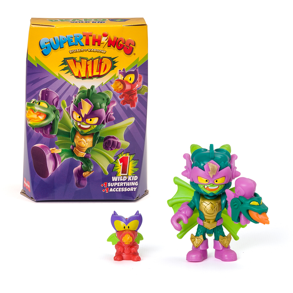Ігровий набір Wild Kids Казум-кід з фігуркою та аксесуаром для дітей Різнокольоровий — превʼю 2