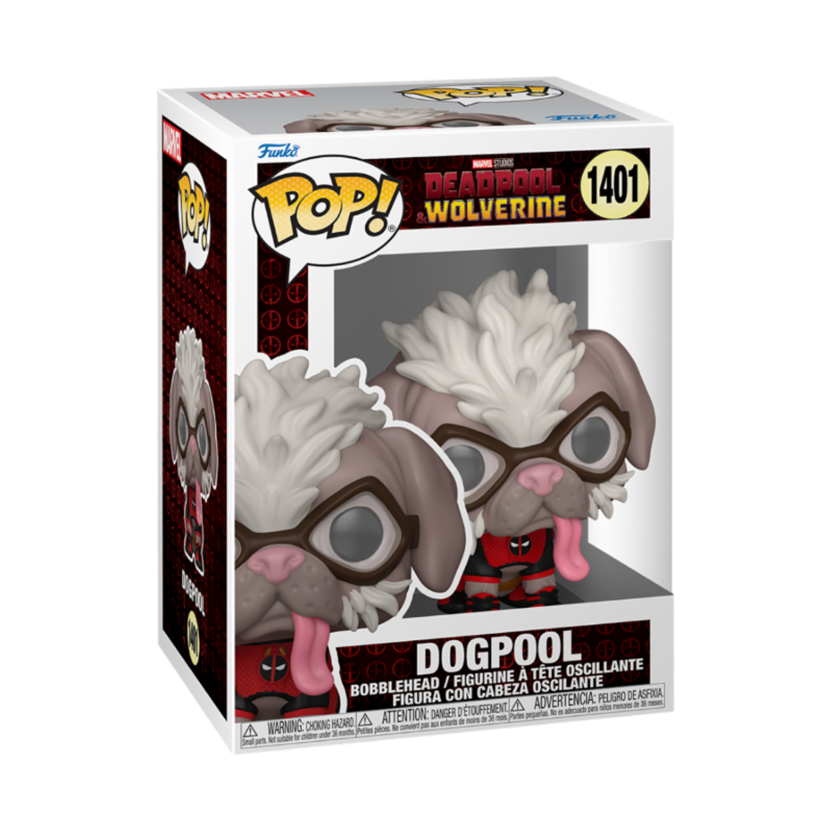 Колекційна ігрова фігурка Funko POP Deadpool 3 - Dogpool Дедпул 3 Догпул