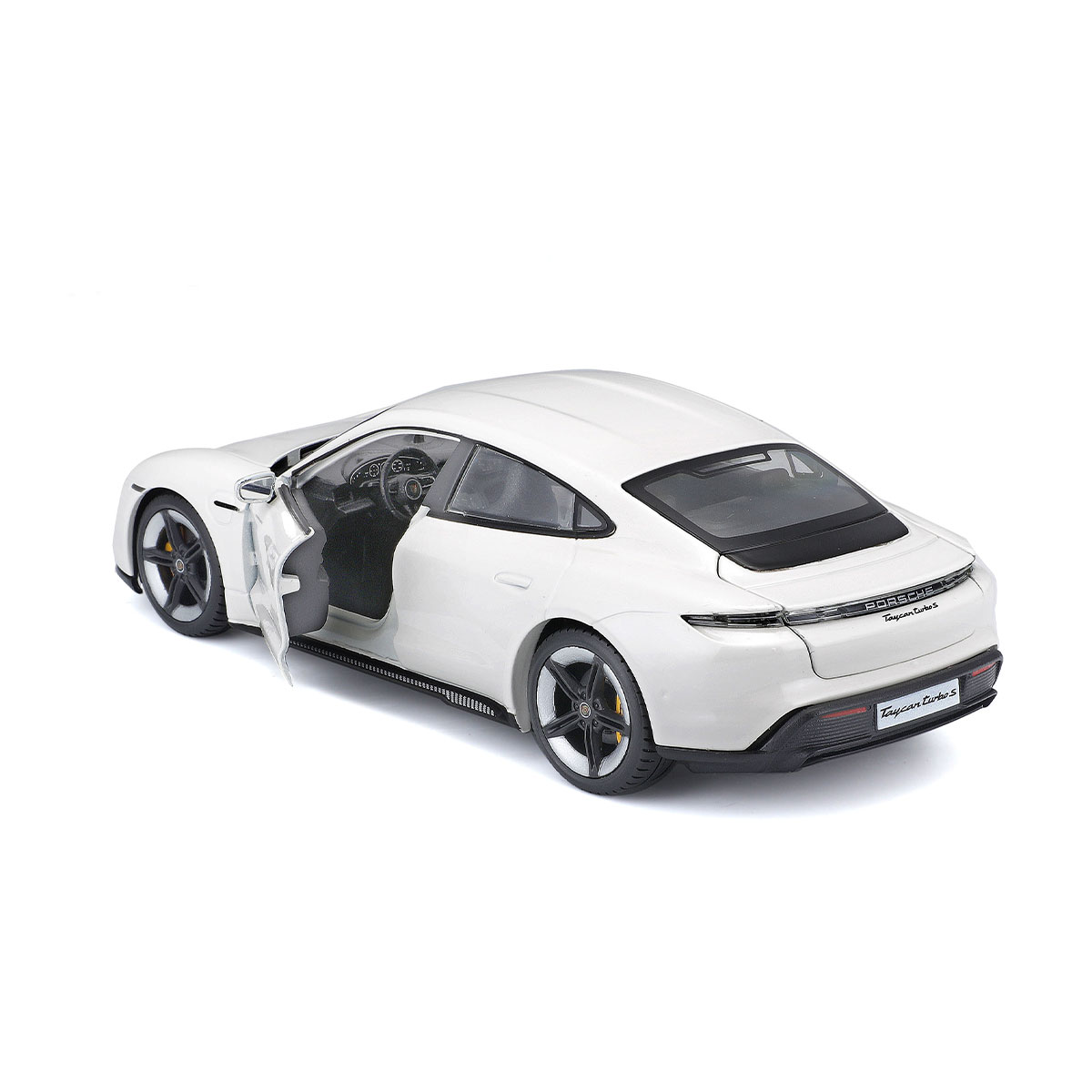 Автомодель Porsche Taycan Turbo S Bburago 1:24 металева — превʼю 6