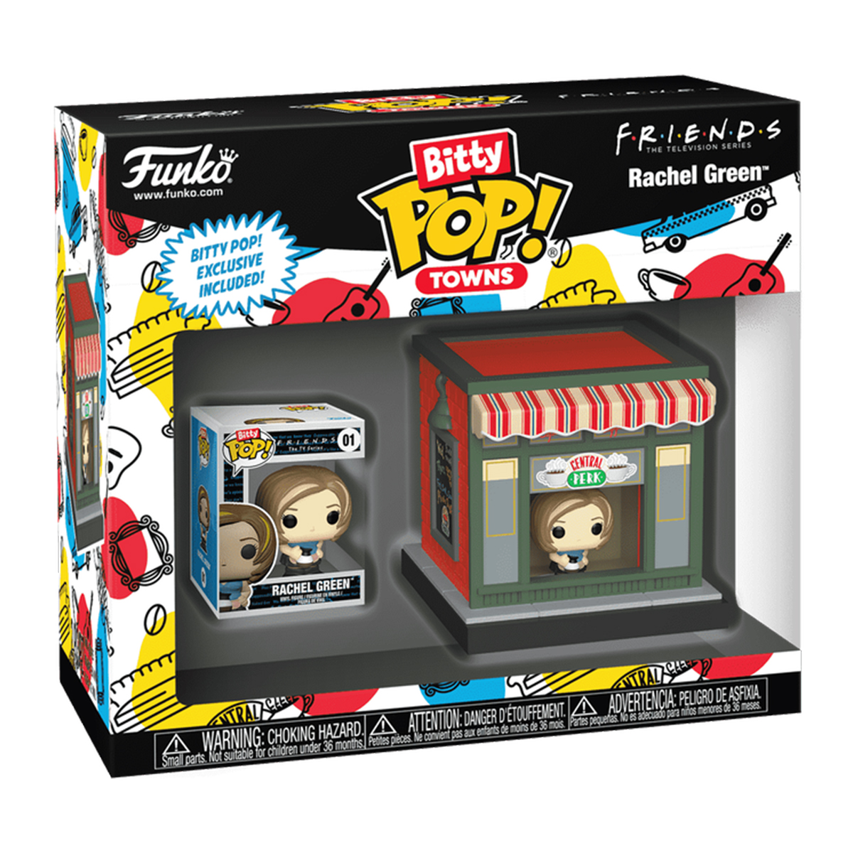 Фігурка Funko Pop Bitty Pop Town — Рейчел Ґрін (Rachel Green) — 2,54 см — превʼю 1