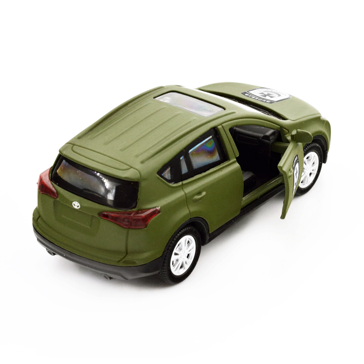 Автомодель Toyota RAV4 Буревій TechnoDrive 1:40 Шеврони Героїв металева — превʼю 2