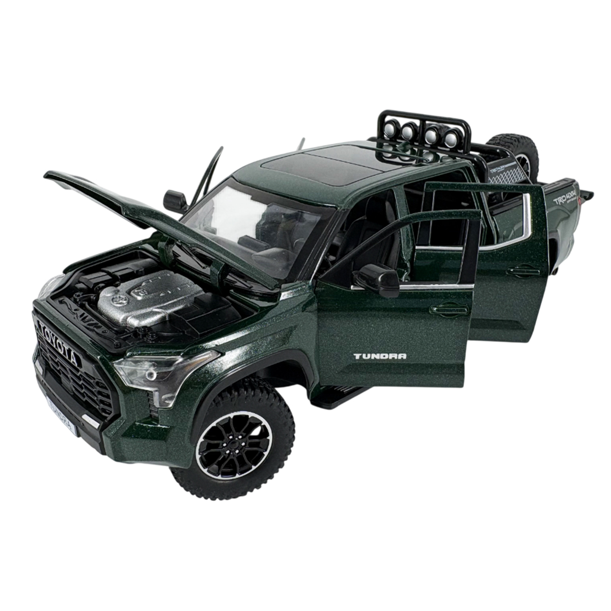 Автомодель Toyota Tundra Techno Drive 1:24 металева Зелена — превʼю 8