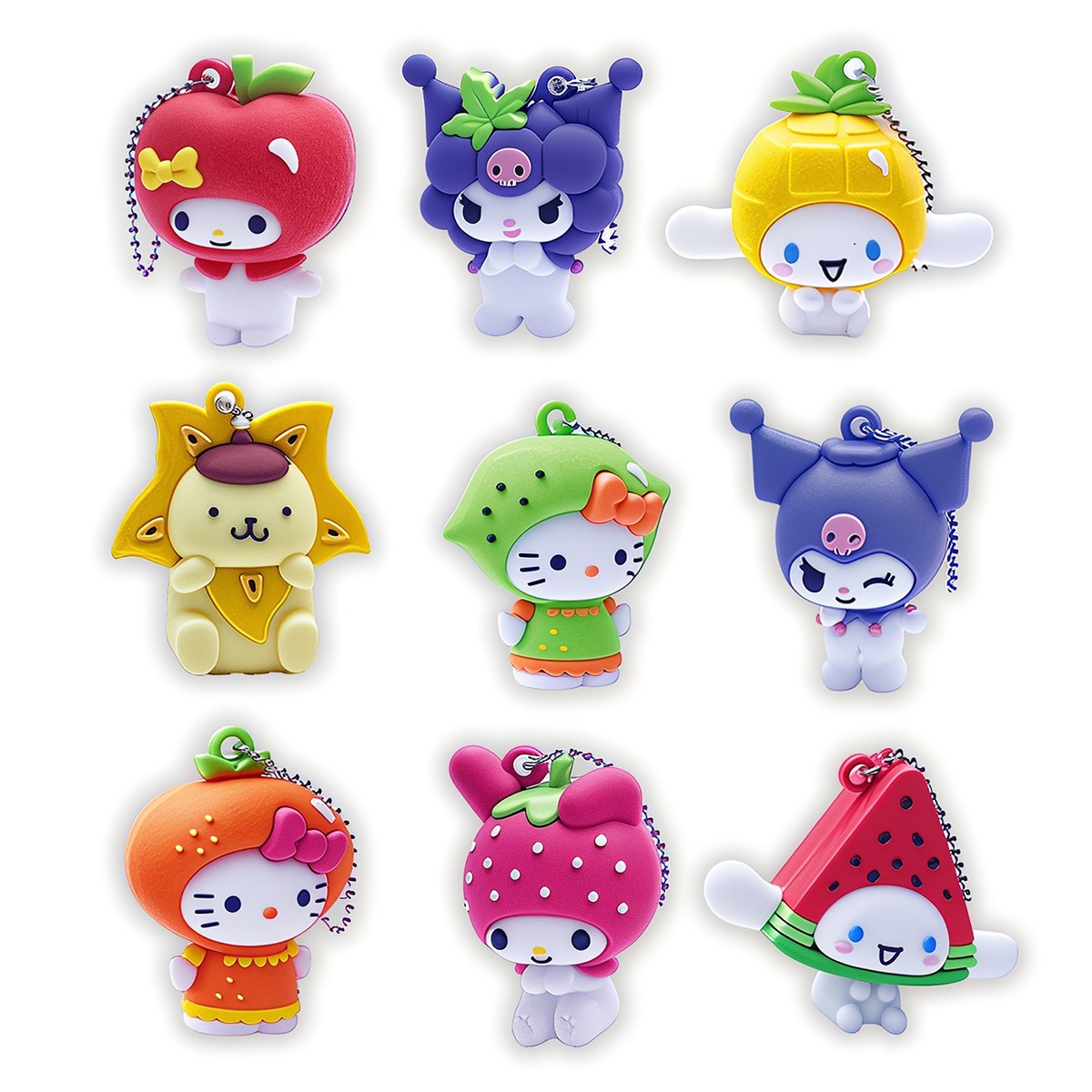 Дисплей фігурок-сюрпризів Cool Things Hello Kitty Charms Тутті-Фрутті 24 шт — превʼю 3