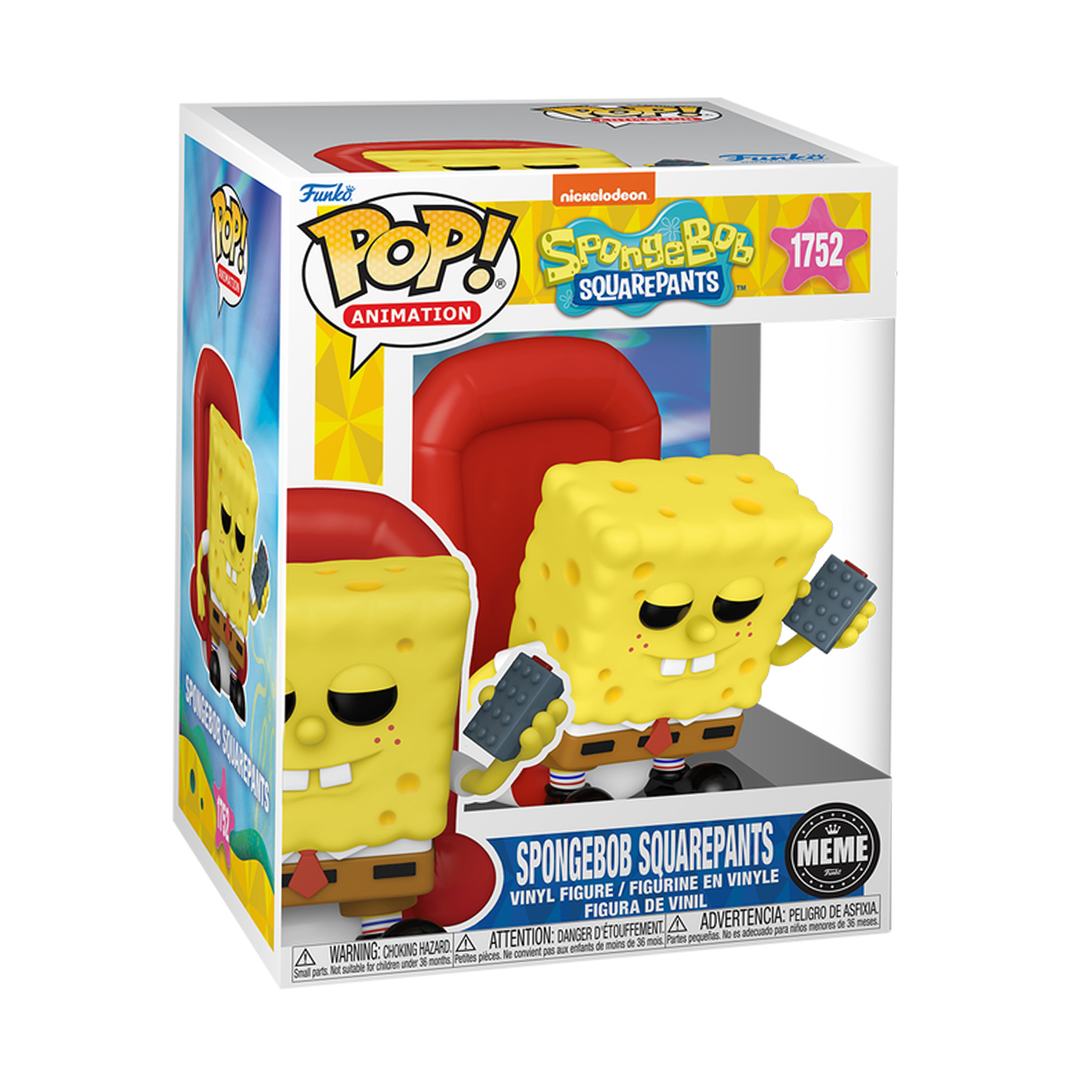 Колекційна ігрова фігурка Funko POP SpongeBob SquarePants - Губка Боб Багатоколірний