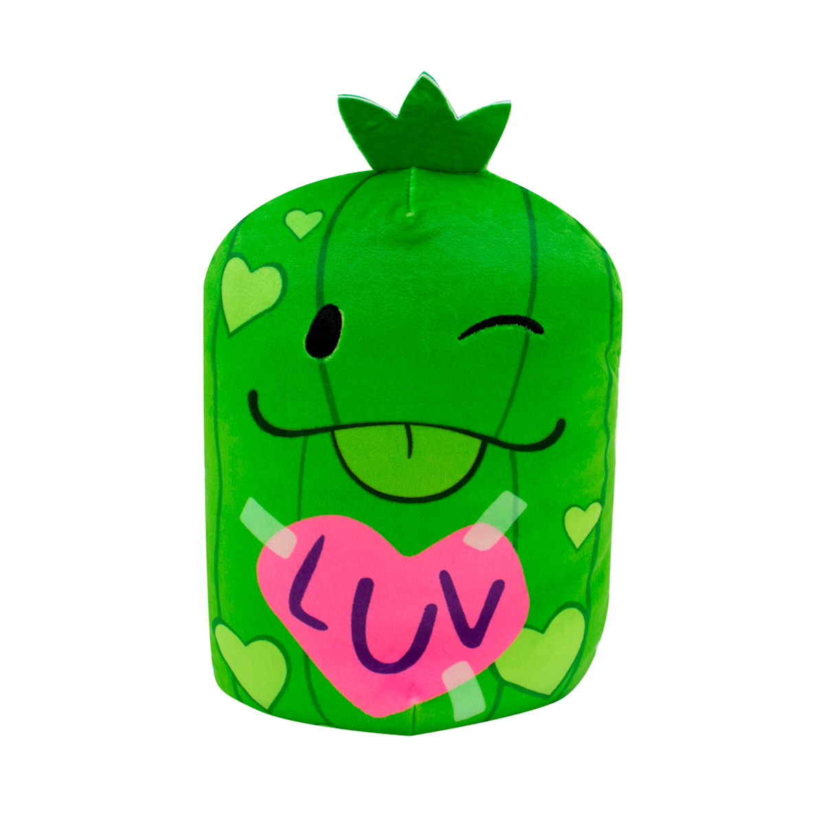 М'яка іграшка Cats Vs Pickles Jumbo — Огірок Лав (Love Pickle) — 25 см — превʼю 1